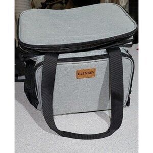 New Double Deck Large Lunch Box, Insulated Heavy Duty Lunch Bag Waterproof